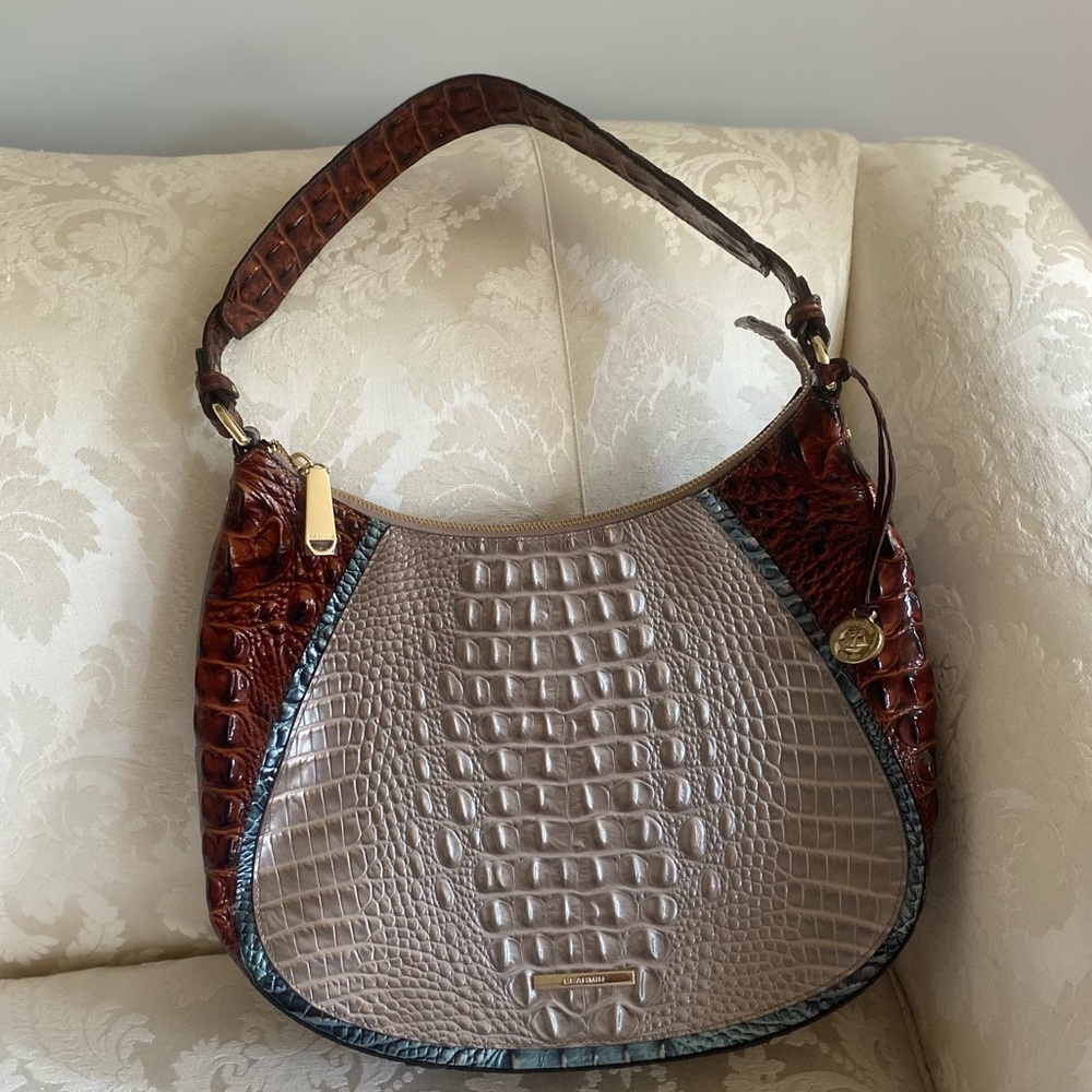 Brahmin Amira Moonscape Portia shoulder Bag NEW